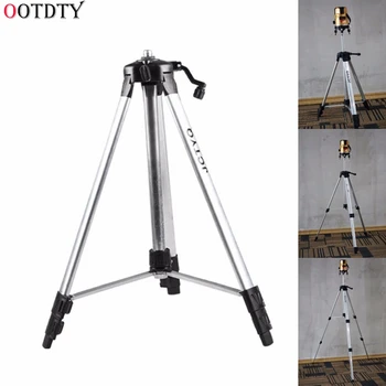 

OOTDTY 2020 Fashion 150cm Tripod Carbon Aluminum With 5/8 Adapter For Laser Level Adjustable
