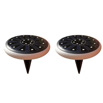 

Solar Powered Ground Light Waterproof Rgb Garden Pathway Deck Lights With 30Led Solar Lamp For Home Yard Driveway Lawn Road