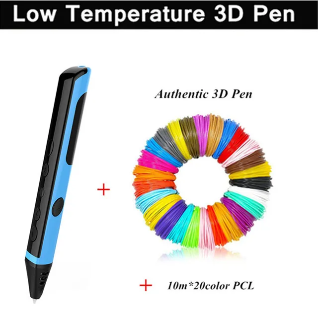Best Offers 3 Colors Low Temperature 3D Pens +Paper Model+Adaptor+Scissors 3D Printer Pens With 10Meter*20Color PCL Creative Gift For Child Best Offers 3 Colors Low Temperature 3D Pens +Paper Model+Adaptor+Scissors 3D Printer Pens With 10Meter*20Color PCL Creative Gift For Child