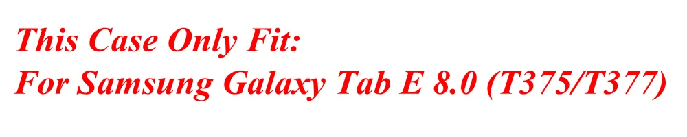 Samsung Galaxy Tab E 8.0 T375 T377