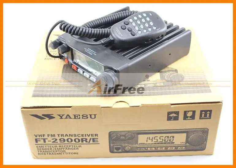 Оригинальный YAESU FT 2900R большой диапазон мобильный радио 75 Вт Высокая мощность