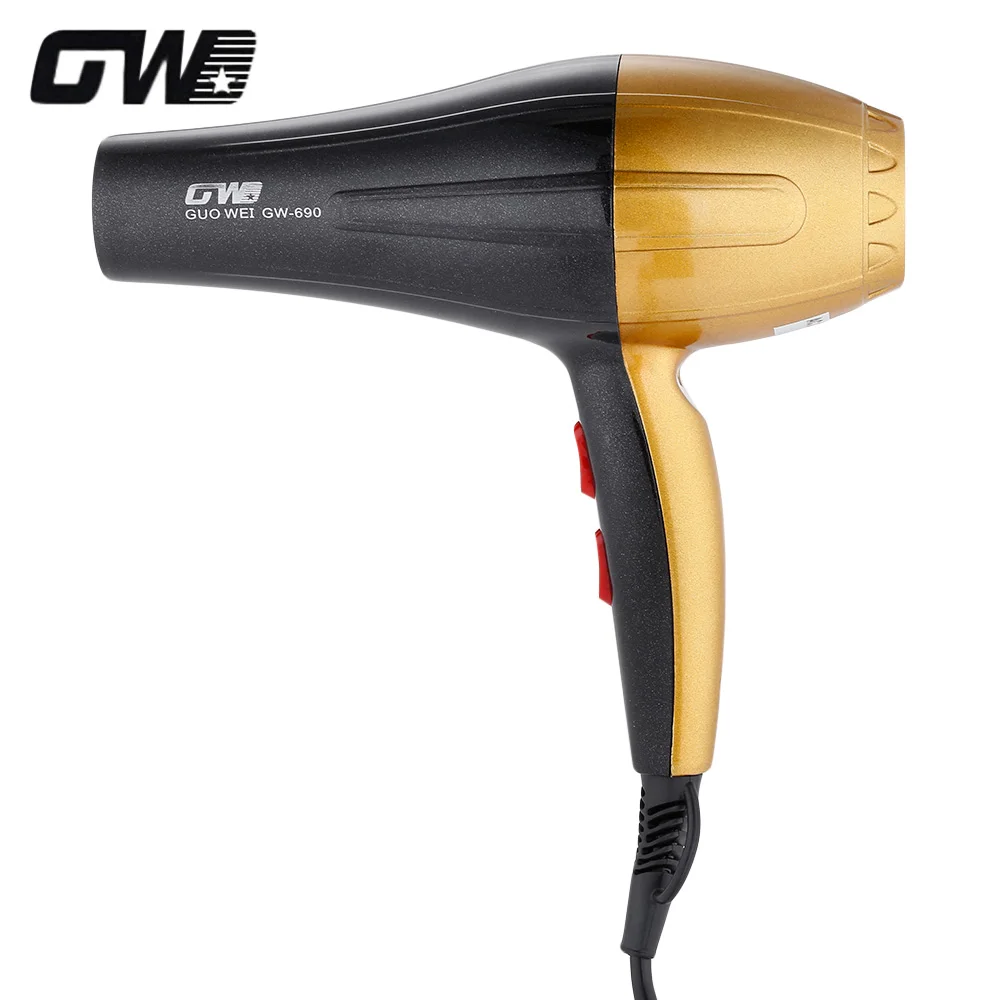 Продажа Guowei Professional Фены для волос салон 3000 Вт сухой влажный электрический фен с концентратором насадка Инструменты для укладки волос AC 220