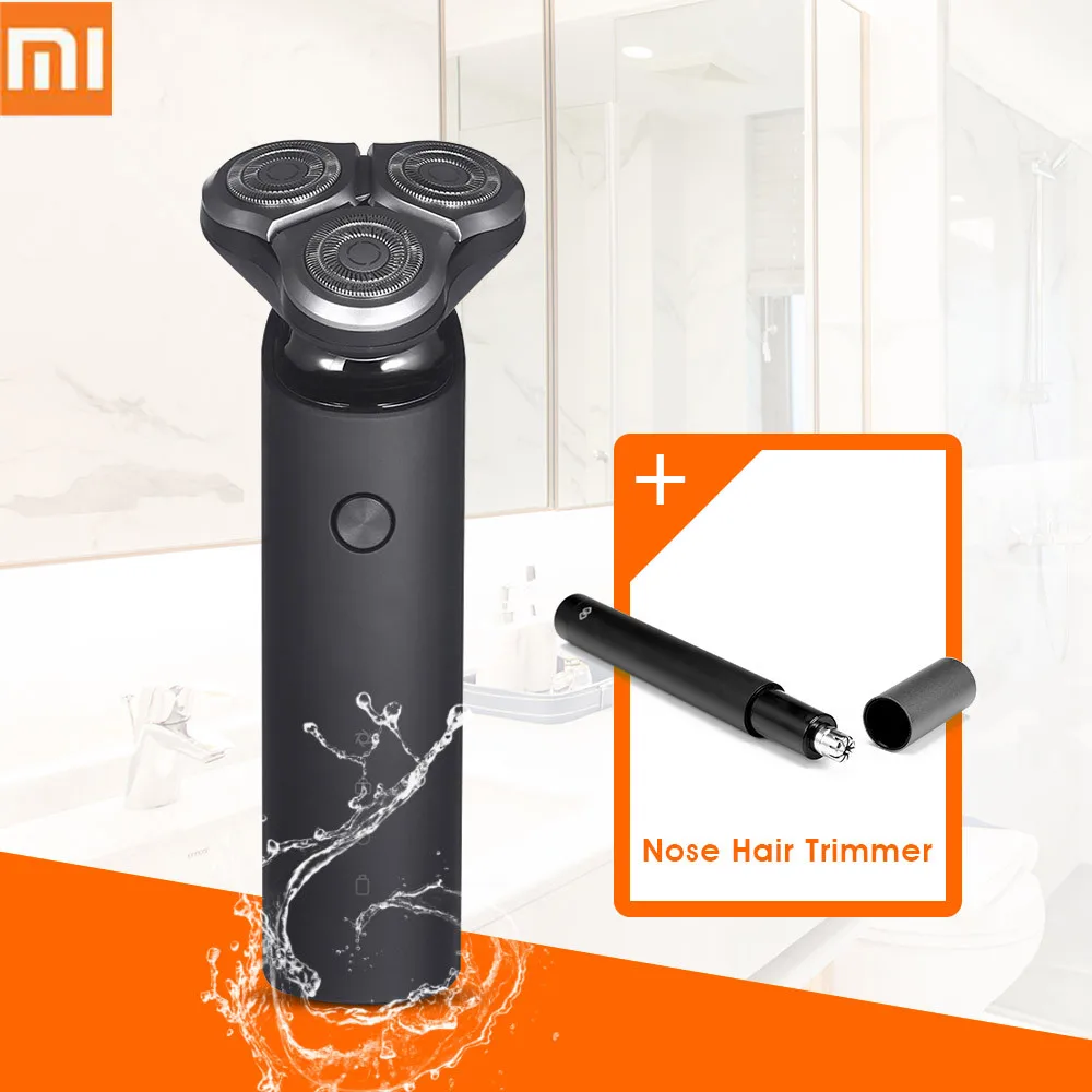 2018 جديد Xiaomi Mijia الكهربائية ماكينة حلاقة 3D العائمة رئيس 3 الجاف الرطب الحلاقة قابل للغسل الرئيسي الفرعية المزدوج شفرة توربو + وضع مريح نظيفة 2018 جديد Xiaomi Mijia الكهربائية ماكينة حلاقة 3D العائمة رئيس 3 الجاف الرطب الحلاقة قابل للغسل الرئيسي الفرعية المزدوج شفرة توربو + وضع مريح نظيفة