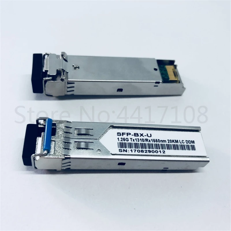 1,25 ГБ/сек. 20 км LC sfp Волокна Горячие Подключаемый модуль BiDi 1310nm/1550nm 20 км WDM модулем программирования в производственных условиях LC коммутатор совместим