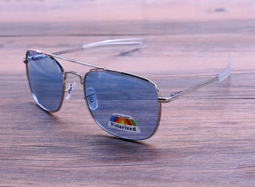 

DUCKE GARDELLI Air force glasses designer Flyer Army Men Metal Polarized military DRIVING SUNGLASSES oculos gafas lunettes