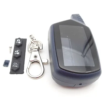 

Russia version EZ-beta case keychain for Jaguar EZ-beta lcd remote two way car alarm system free shipping