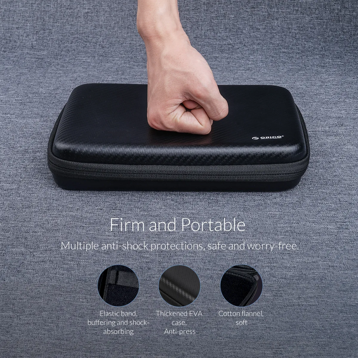 stylish laptop bags ORICO Tablet Portable Storage Bag Shockproof Pouch Travel bag For iPad kindle Hard Drive HDD Earphone Power bank U disk Mouse 17 inch laptop sleeve