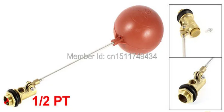 

Fish Tank 4-inches Dia Red Water Level Sensor Liquid Floating Ball Switch 2pcs