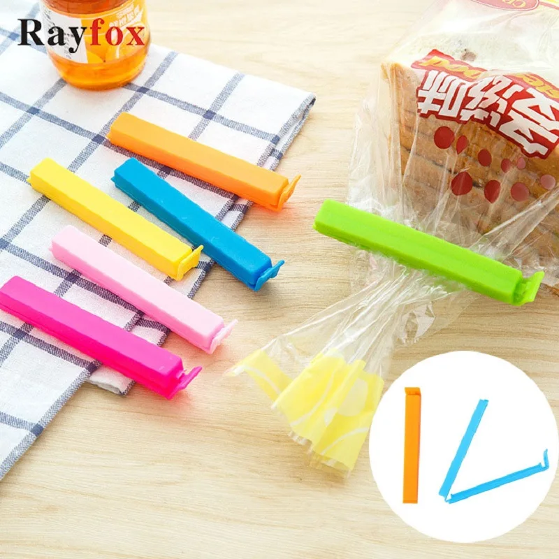 

Kitchen Accessories 5 Pcs/lot Colorful Snack Plastic Clip Food Storage Sealing Tool Fruit Preservation Bag Holder Kitchen Gadget