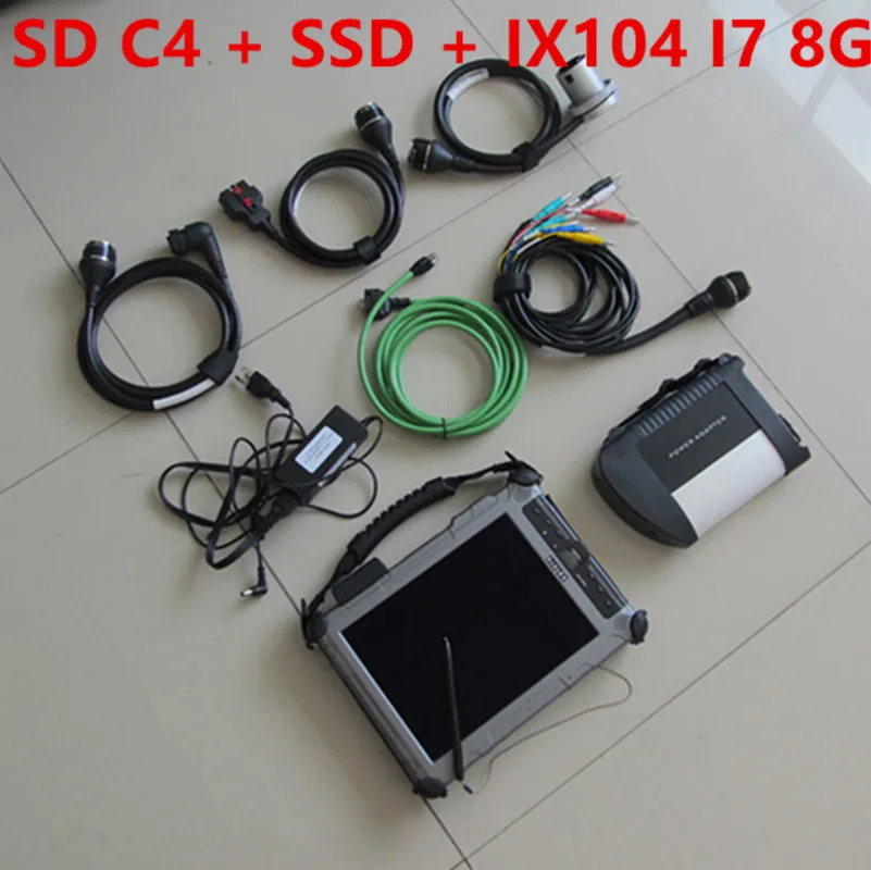 Ноутбук Star Diagnosis MB SD C4 V2021.09 с сенсорным экраном Xplore IX104 I7 8G | Автомобили и мотоциклы