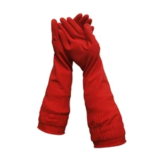 5 пар ультра латексные перчатки 45 см миска с крышкой от разбрызгивания блюдо Чистка стирка домашние перчатки Садоводство рабочие перчатки