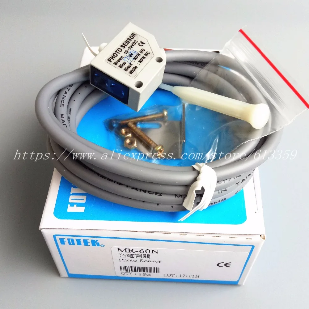 

MR-60N Original & New FOTEK Photoelectric Switch Sensor