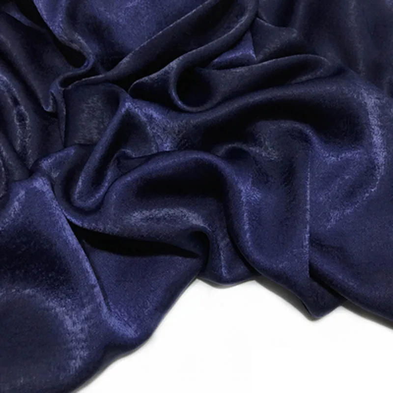 Атласная шифоновая ткань креп флуоресцентный шелк атласный креп глазурованная парча высококачественное непроницаемое шифоновое платье - Цвет: 14