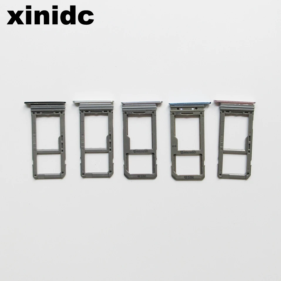 Xinidc 30pcs Single Sim card Holder For Samsung Galaxy S8 G950 Plus G955 Card Tray Replacement Parts | Мобильные телефоны и