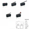 5Pcs Mini Micro Limit Switch NO NC SPDT 3 Pins 8mm Longer Terminals 5A 125V 250V 29mm Roller Arc lever Action Push Microswitches ► Photo 2/3