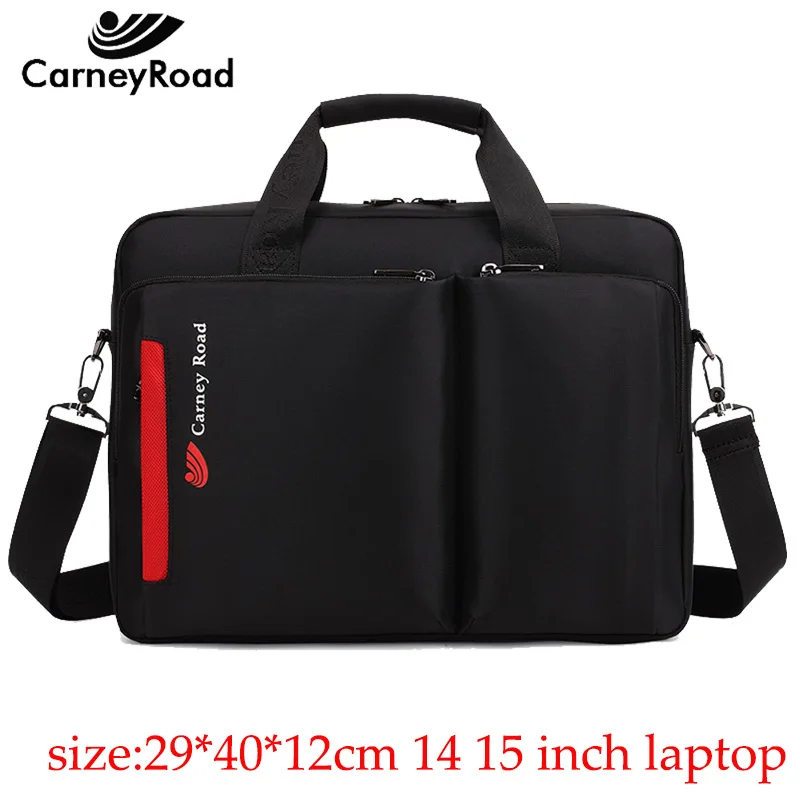 Carneyroad جديد أزياء 12 13 14 15 بوصة حقائب الكمبيوتر المحمول للرجال النساء جودة عالية للماء الأعمال رسول حقائب