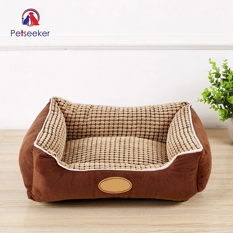 Pet Dog Bed Mats Breathable Warming House Soft Suede Fabric Material Sofa Cats Corn Beds for Large Dogs Big Blanket Cushion | Дом и сад