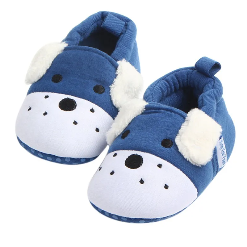 8 Styles Baby Shoes Infant Boys Girls Soft Cotton Anti Slip Moccasins Toddler Cartoon First Walkers for 3-11 Months