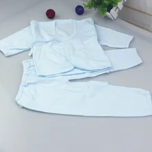 Одежда для новорожденных и малышей от 0 до 3 месяцев Одежда для маленьких мальчиков и девочек с природой хлопковые пижамы с героями мультфильмов, Осеннее удобное нижнее белье