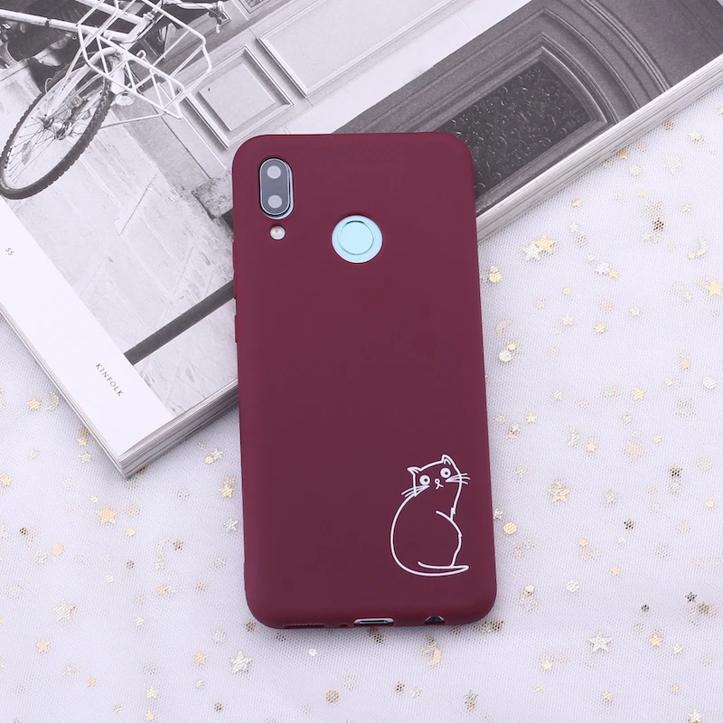 Силиконовый чехол для телефона Huawei Honor Mate 10 20 Nova P20 P30 P Smart Cat kittens Memes Kitty|Бамперы| |
