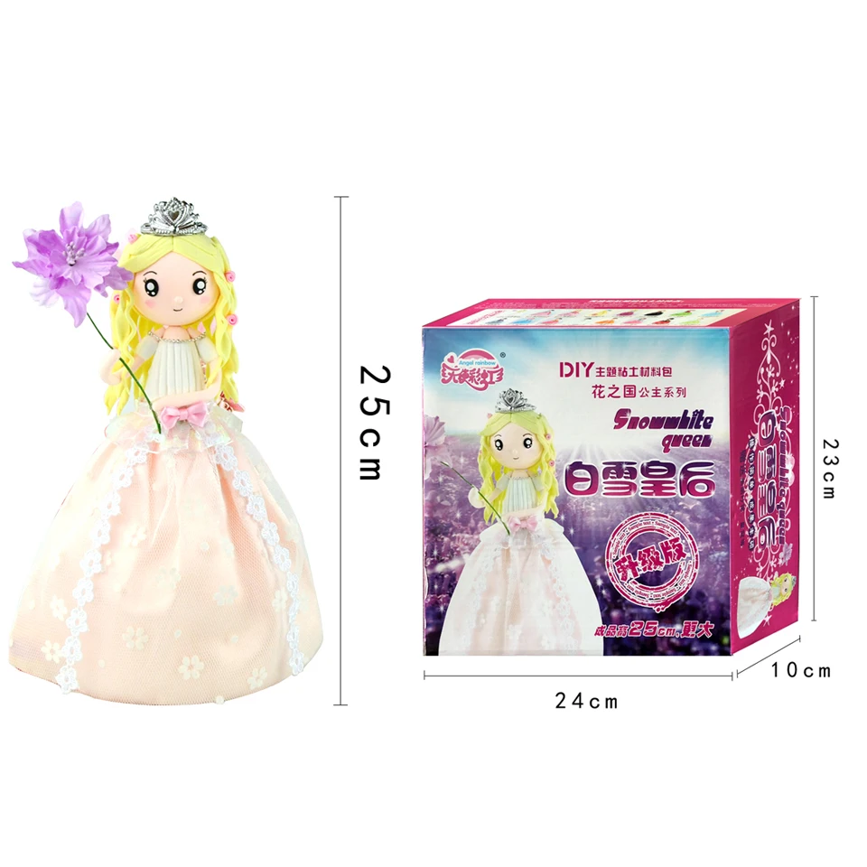 Fluffy Slime New Arrival Soft Clay Slime Toys Chinese Style Doll With Dress And Headwear Slime Supplies For Girl Birthday Gift Fluffy Slime New Arrival Soft Clay Slime Toys Chinese Style Doll With Dress And Headwear Slime Supplies For Girl Birthday Gift
