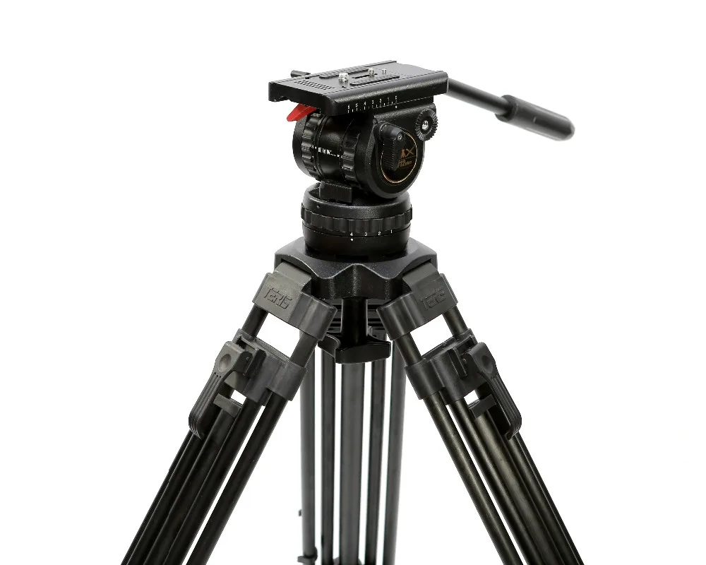 66 &quotV12L PLUS Pro комплект штатива для видеокамеры штатив с жидкой головкой 12 кг