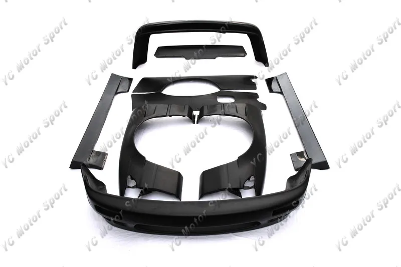 1989-1994 Nissan S13 Silvia PS13 Rocket Bunny V1 Style Body kit FRP (5)