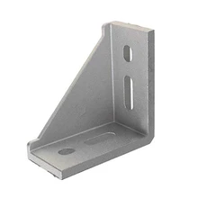 10/4 pces ângulo de encaixe de canto 30x60 suportes de canto decorativos acessórios l conector prender conector para 3030 perfil de alumínio