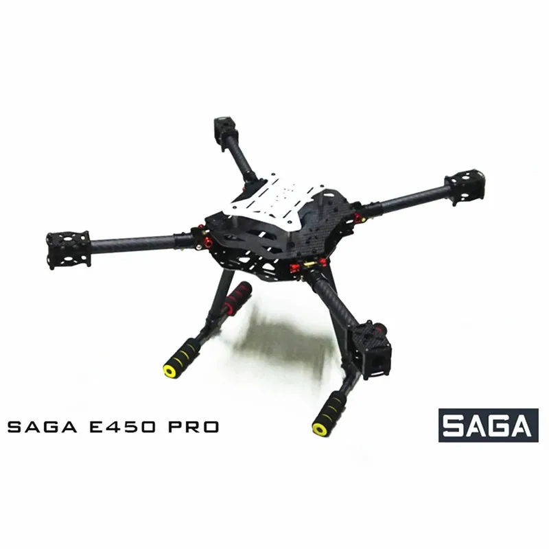 

DIY Mini SAGA E450 PRO Carbon Fiber Folding Aerial FPV 4-Axis Quadcopter X4 X8 Frame Kit for Multicopter for DIY Racing FPV