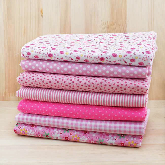 7 шт. тонкие лоскутные одеяла 50 см x 48 см|cotton dobby fabric|patchwork cottondobby fabric |