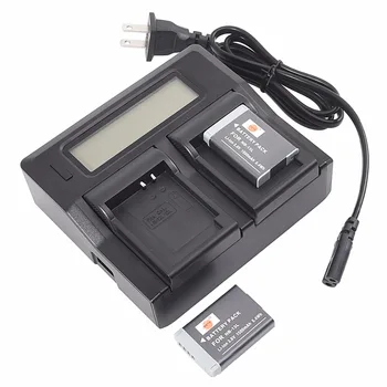 

DSTE 2x NB-13L Battery + LCD Dual Battery Charger for Canon PowerShot G7X Mark III,G9X,G9X Mark II,SX620 HS,SX720 HS,SX730 HS