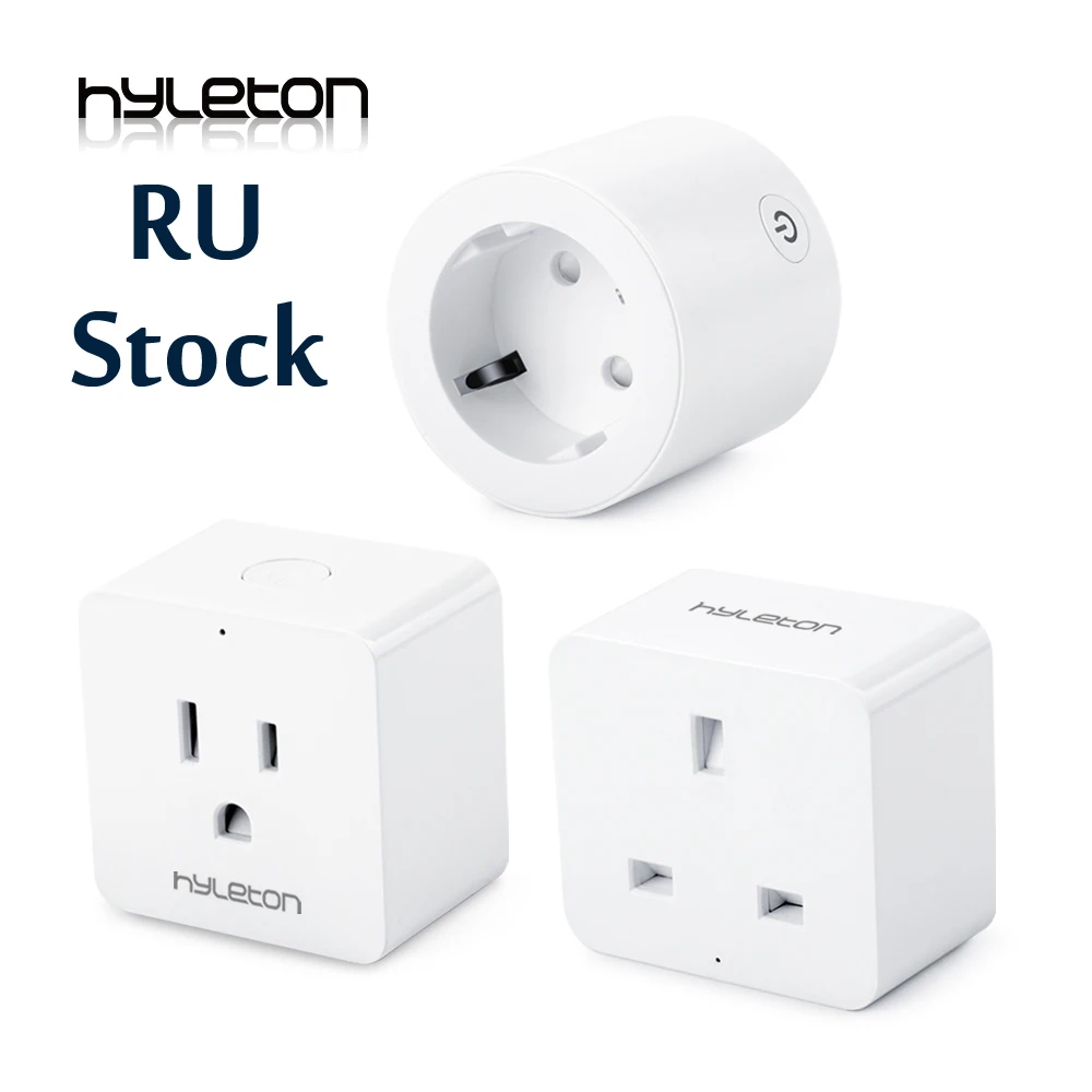 Hyleton smart plug 10A домашняя Автоматизация wifi розетка 100-240 В дистанционное управление EU/US/AU Wifi розетка работает с Alexa и Google