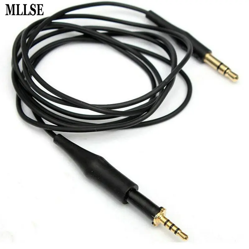 MLLSE 100pcs/Lot 3.5mm Male to Male Cord extension headphone connect