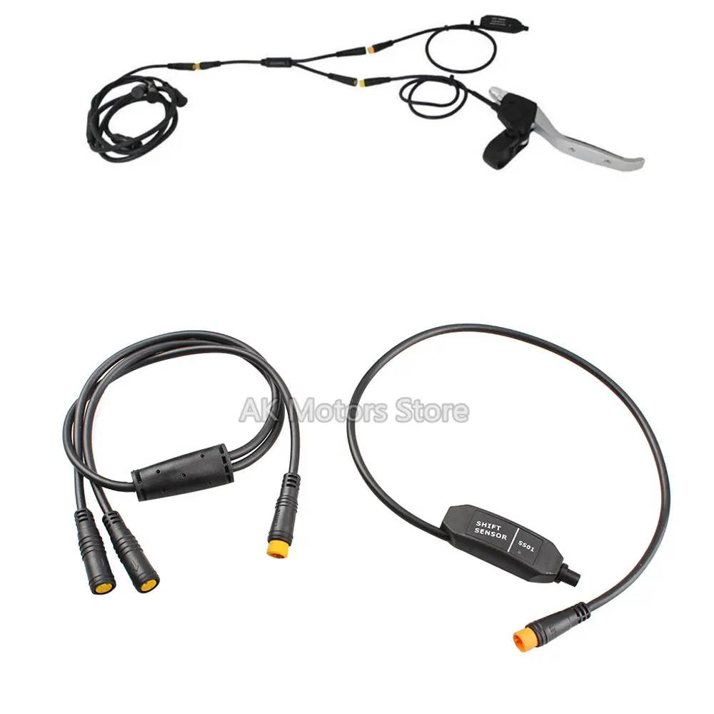 

5.5 VDC 15MA Electric Bike Speed Shift Sensor Motor Gear Sensor 3-Pins Waterproof Connector Shift Sensor