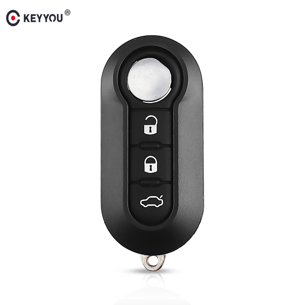 KEYYOU 10x3 кнопочный раскладной чехол для автомобильного ключа с дистанционным