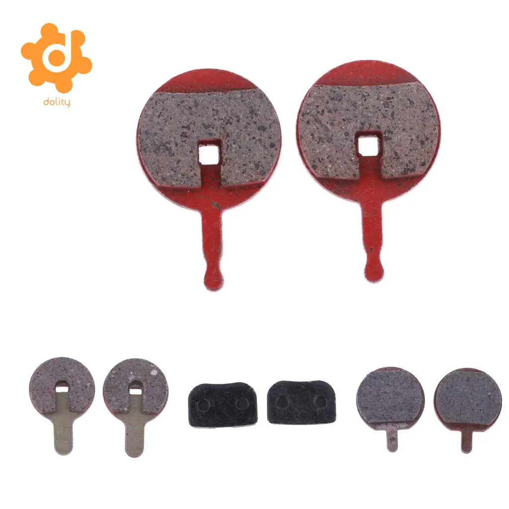 MagiDeal 1 Pair Bike Bicycle Disc Brake Resin Pads Lightweight & Durable Bike Brake Pads for Mountain MTB Road Bike Cycling