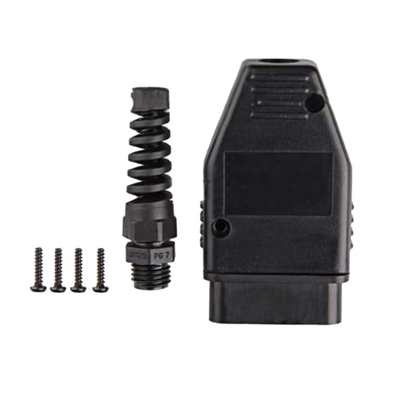 

Hot Selling 5pcs OBD2/OBDII/EOBD/JOBD/ODB/ ODB2/ODBII/EOBD2/OBD11/ODB11/J1962 Male Connector Plug Wiring Adapter