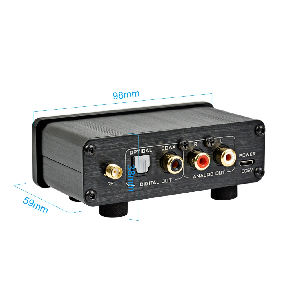 AIYIMA BTS1 CSR8670 4 0 Bluetooth приемник без потерь APT X беспроводной аудио Поддержка волокна