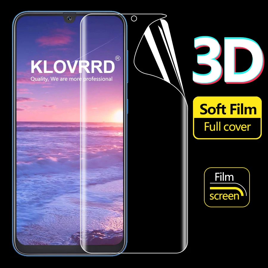 

3D Full Cover Soft TPU Silicone Screen Protector for Samsung Galaxy A50 A40 A30 Hydrogel Sticker for Samsung M30 M20 M10 Film