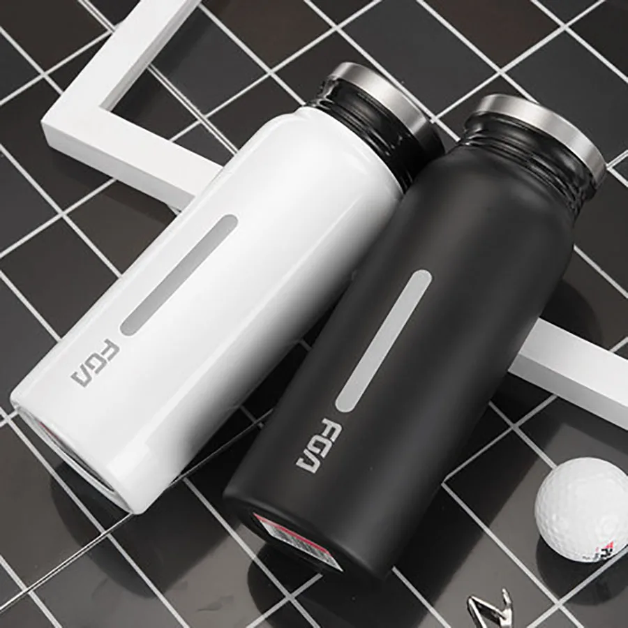 

Korean Thermos Mug Stainless Steel Tumbler Vacuum Cup Water Bottle Coffee Thermos Coffee Travel Mug Mug Home Drinking WZD095
