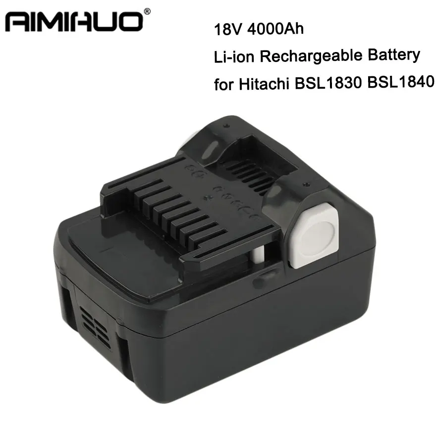 

BSL1830 18V 4000mah Rechargeable Li-ion Battery Rechargeable 4.0ah Replacement Power Tool Battery For Hitachi BSL1840 BSL1815