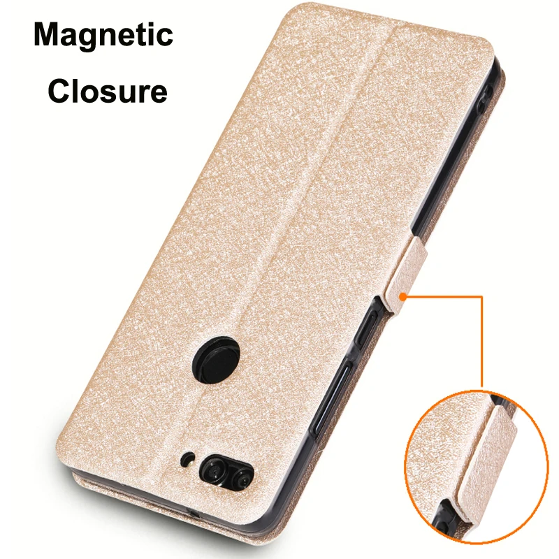 spesifikasi Mewah Jendela Terbuka Cover untuk 360 N7 Pro N7pro Cover PU Kulit Stand Case untuk 360 N 7 Pro flip Shell 1809 A01 Penutup Belakang