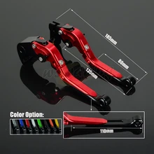CNC Adjustable Motorcycle Billet Foldable Pivot Extendable Clutch & Brake Lever For HONDA CBR500R CB500F CB500X 2013-2016