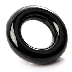 Круглое весовое мощное кольцо для замаха для клюшек для гольфа теплая тренировочная помощь (черный)