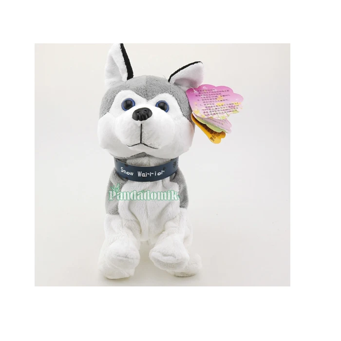 Электронная собака интерактивная игрушка контроль звука собака Мягкая куколка детская игрушка Плюшевая Кукла игрушки для собак для детей - Цвет: 1 husky