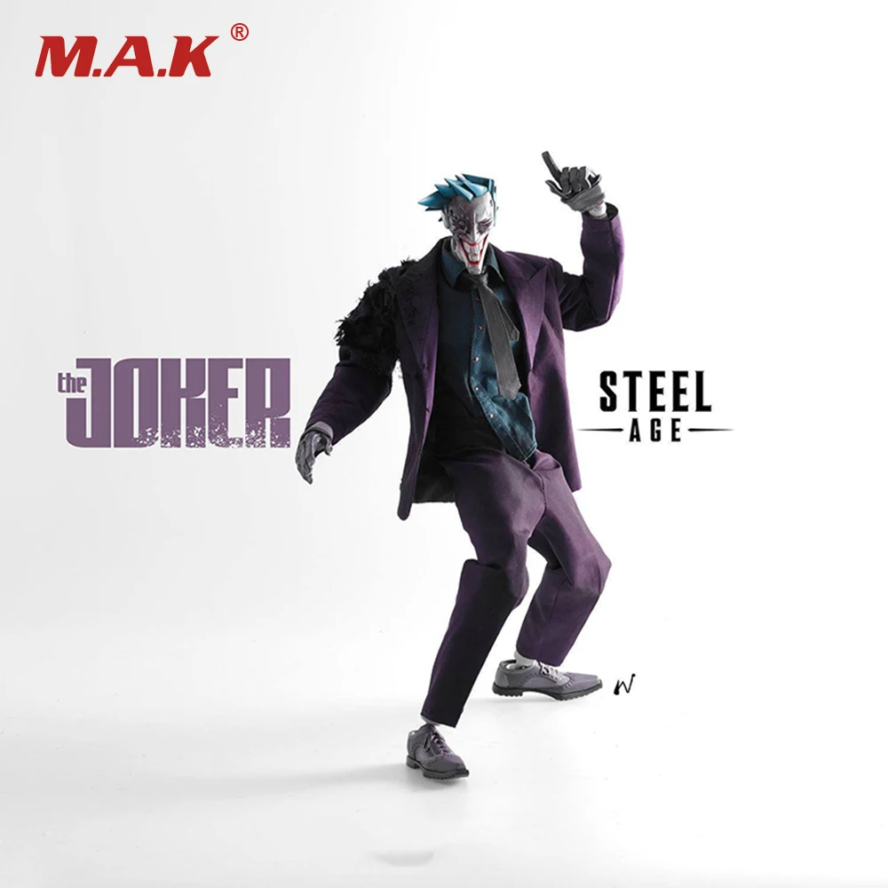 Collctible Full Set Doll 1/6 The Steel Age Joker Full Set Action Figure Model Toys for Collections Gifts Collctible Full Set Doll 1/6 The Steel Age Joker Full Set Action Figure Model Toys for Collections Gifts