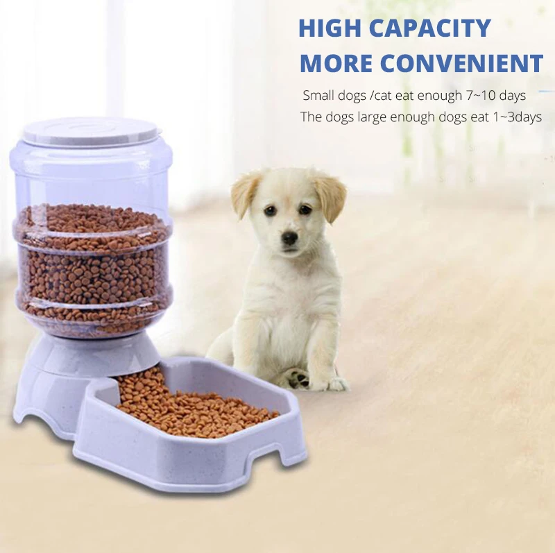 3.8L Pet Automatic Feeder Dog Cat Water Drinking Cat Cat Feeding Large Capacity Dispenser Pet Cat Bowl Dog 3.8L Pet Automatic Feeder Dog Cat Water Drinking Cat Cat Feeding Large Capacity Dispenser Pet Cat Bowl Dog