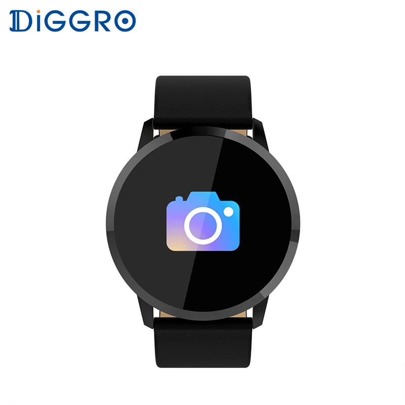 

Diggro Q8 Waterproof OLED Bluetooth Fitness Smart Watch Stainless Steel Wearable Device Smartwatch Wristwatch Men Women Tracker