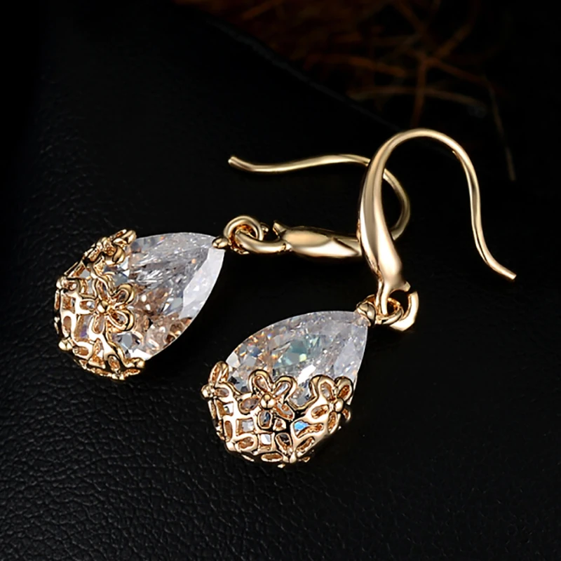 New-High-Quality-Classic-Romantic-Gold-Silver-Crystal-Drop-Earrings-Anniversary-long-Dangle-earrings-Jewelry-for-(2)