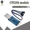 CP2104 USB 2,0 к TTL UART 6PIN модуль последовательный преобразователь STC PRGMR Замена CP2102 с Dupont кабели ► Фото 1/6